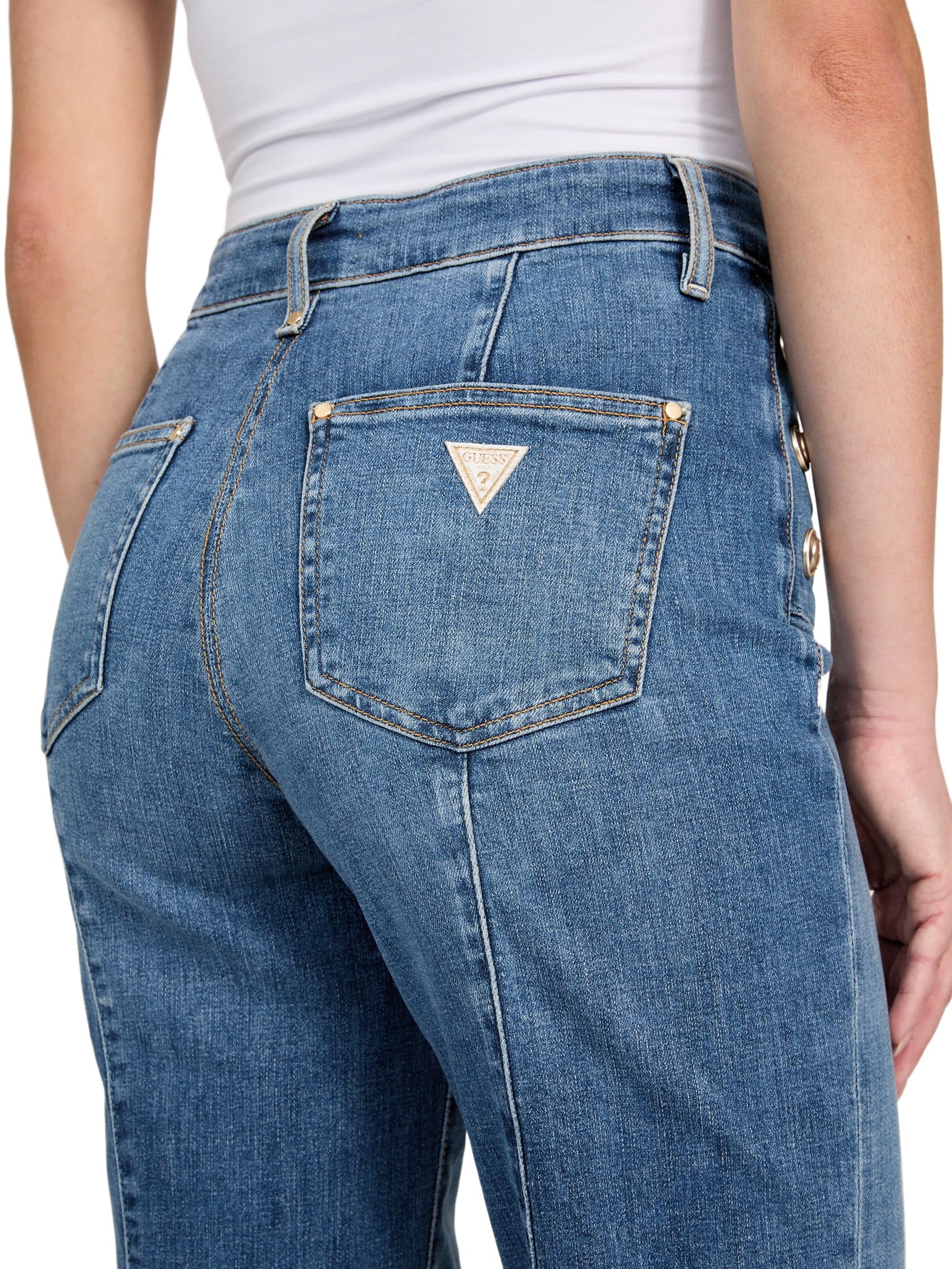 Guess New Faye Pant-w5ga0pd5q01 - New Faye Pant Mujer