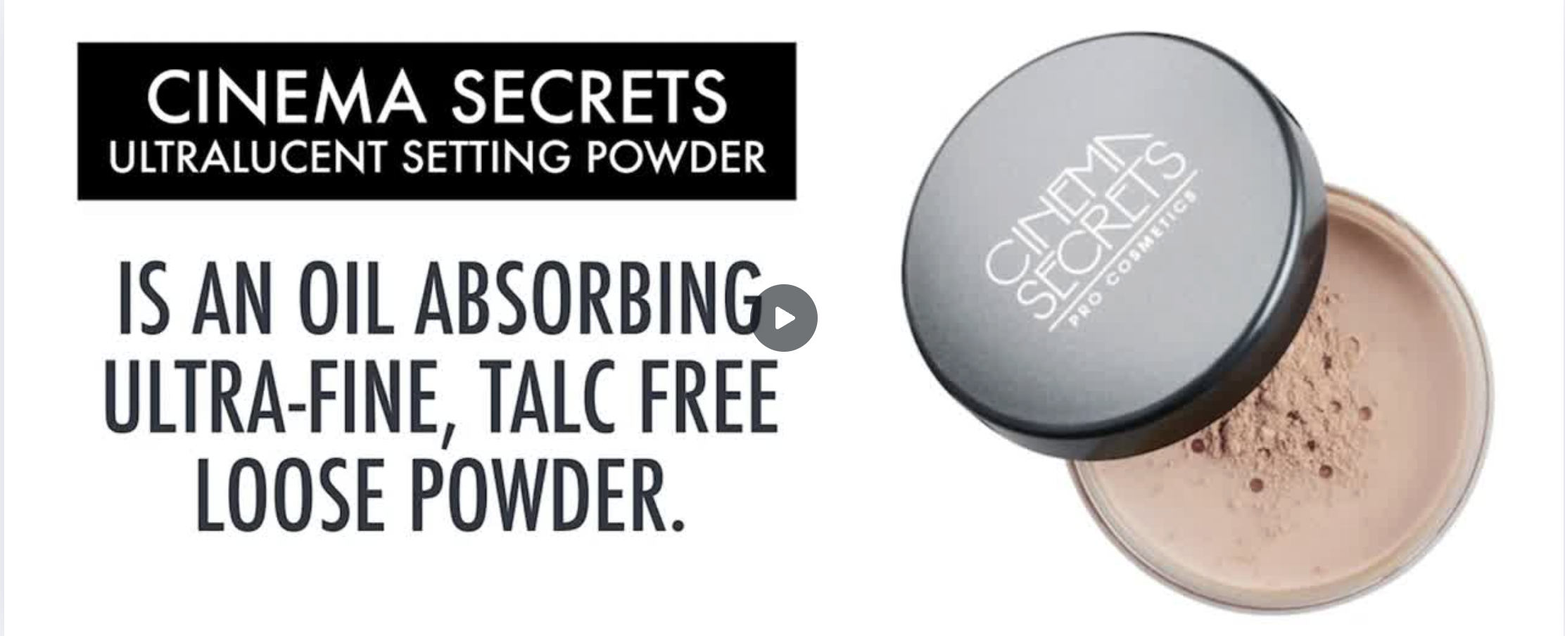 Amazon.com : Cinema Secrets Ultralucent Setting Powder- Rich Tan