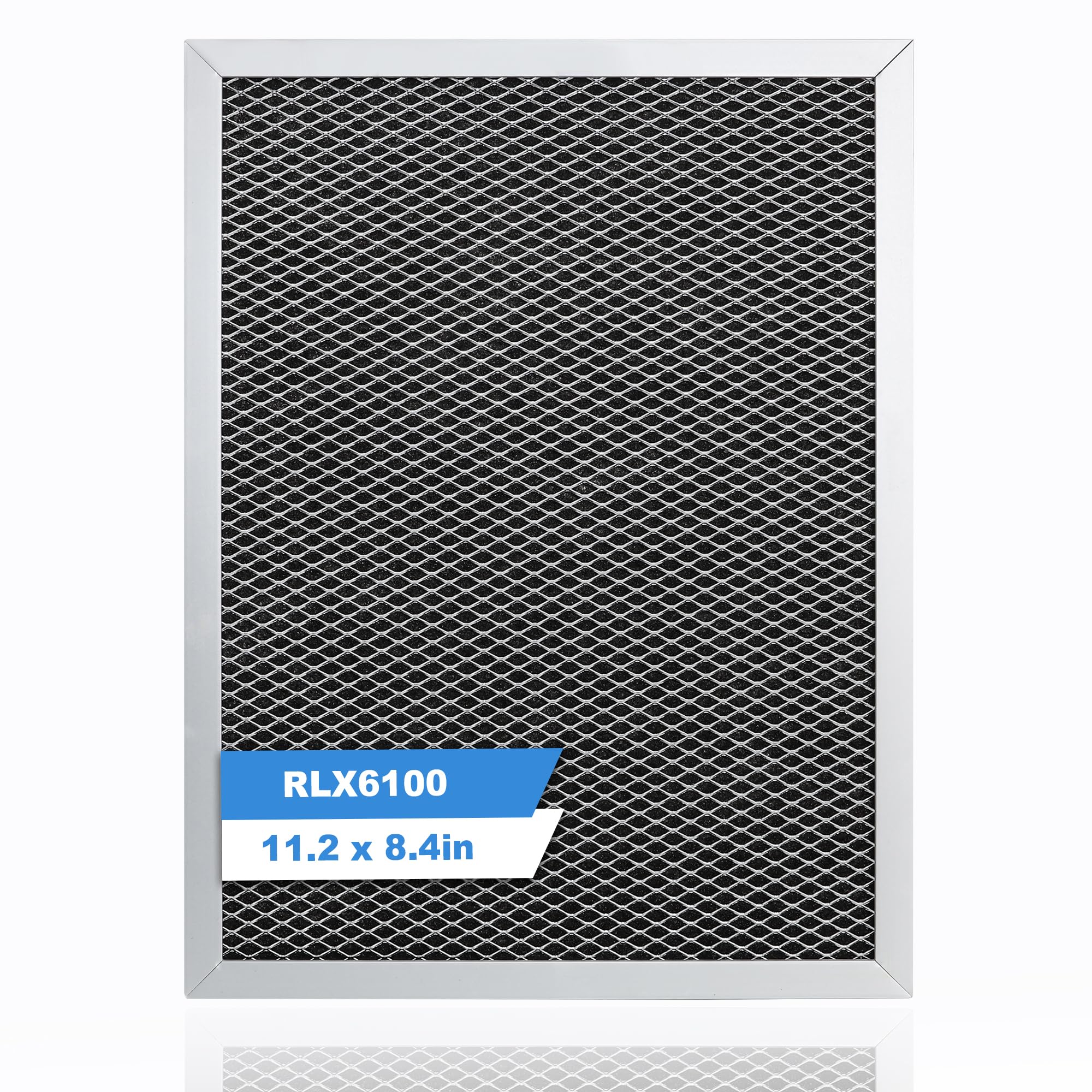 RLX6100 Range Hood Charcoal Filter Compatible with Broan Nutone Vent Hood