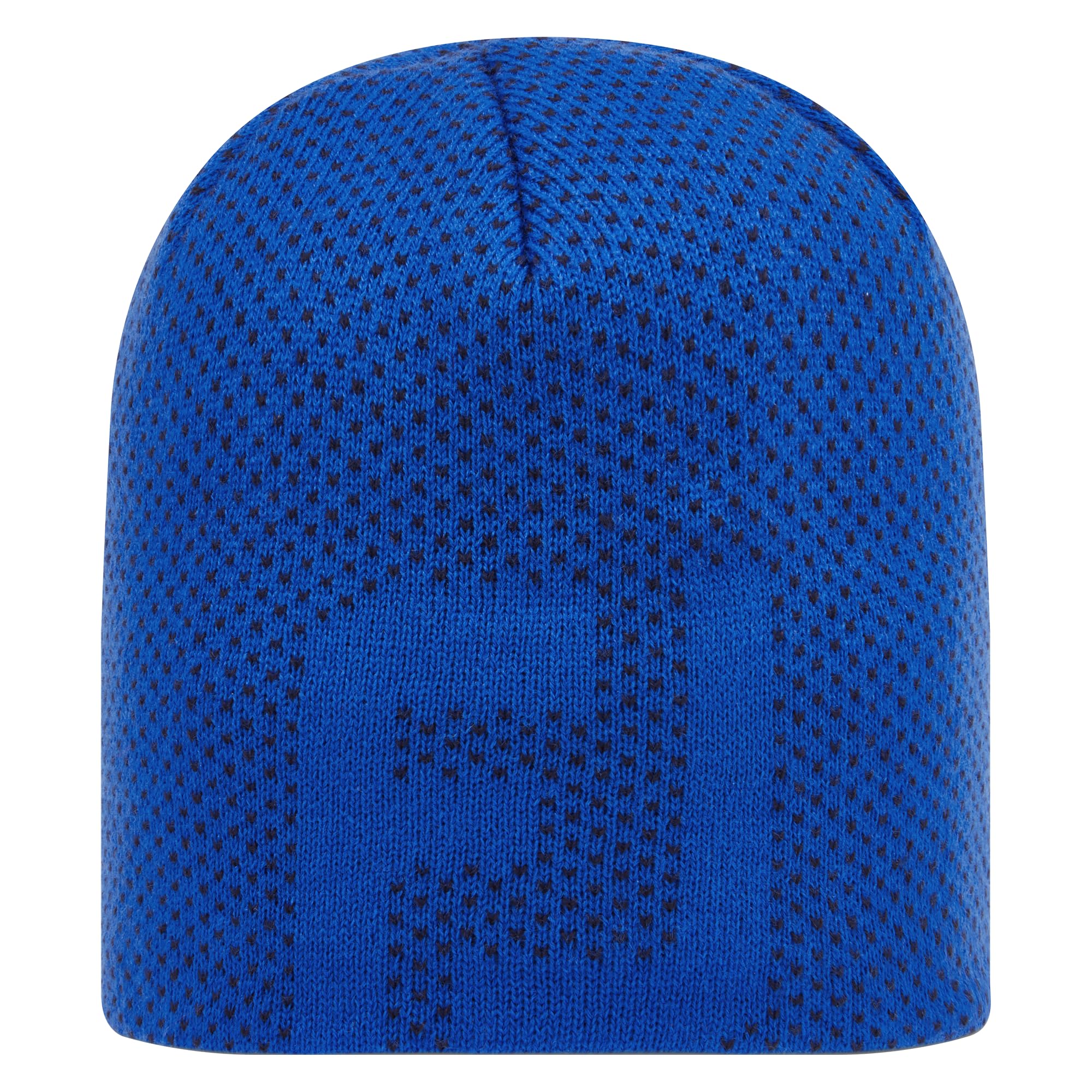 Footjoy Mens Dot Jacquard Beanie Hat, Navy/White/Blue, 1 EU