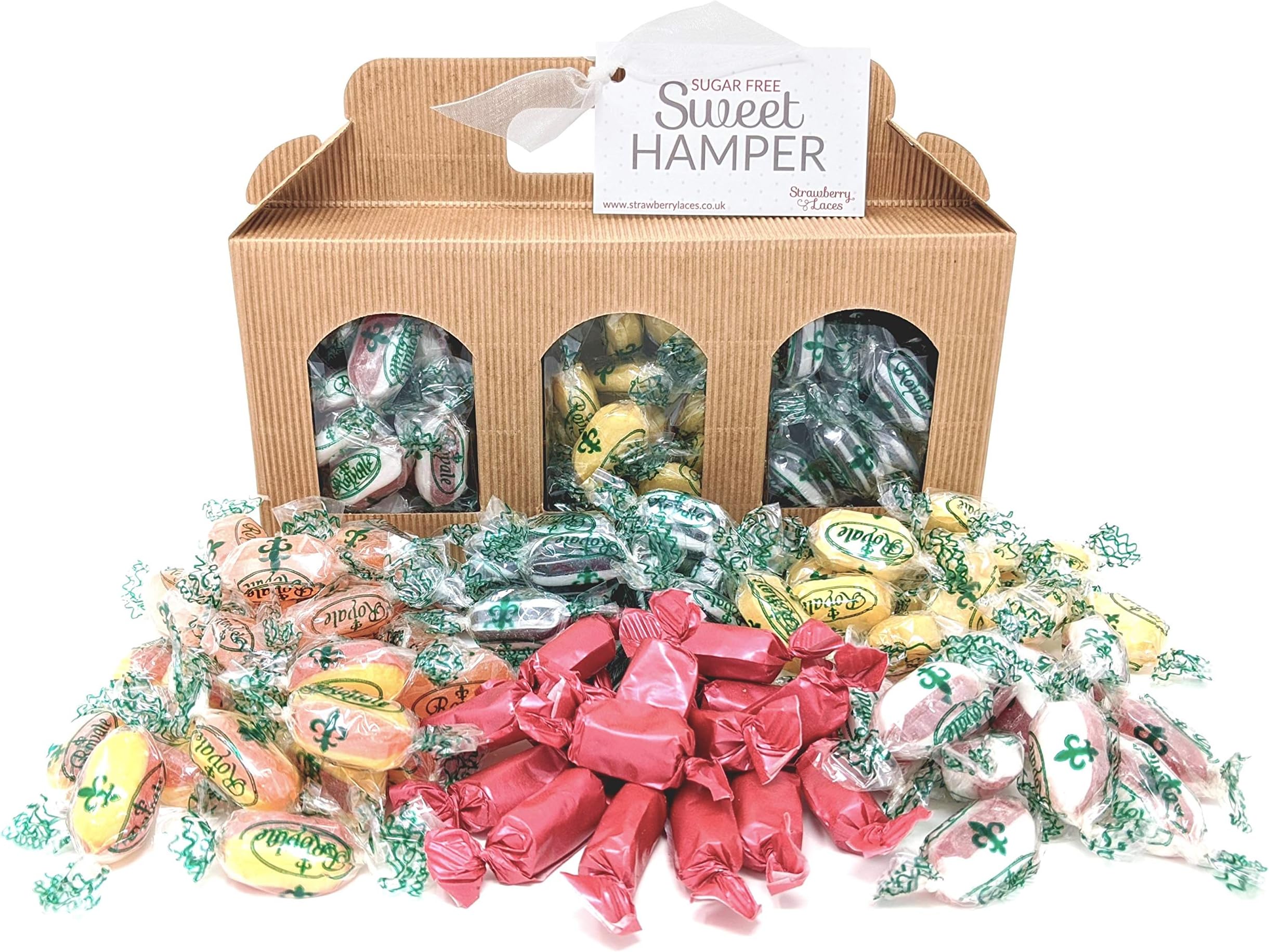 Sugar Free Sweetie Hamper Box - Diabetic Sweets, Gift for Christmas, Easter, Valentine's, Mother's & Father's Day, Birthday etc