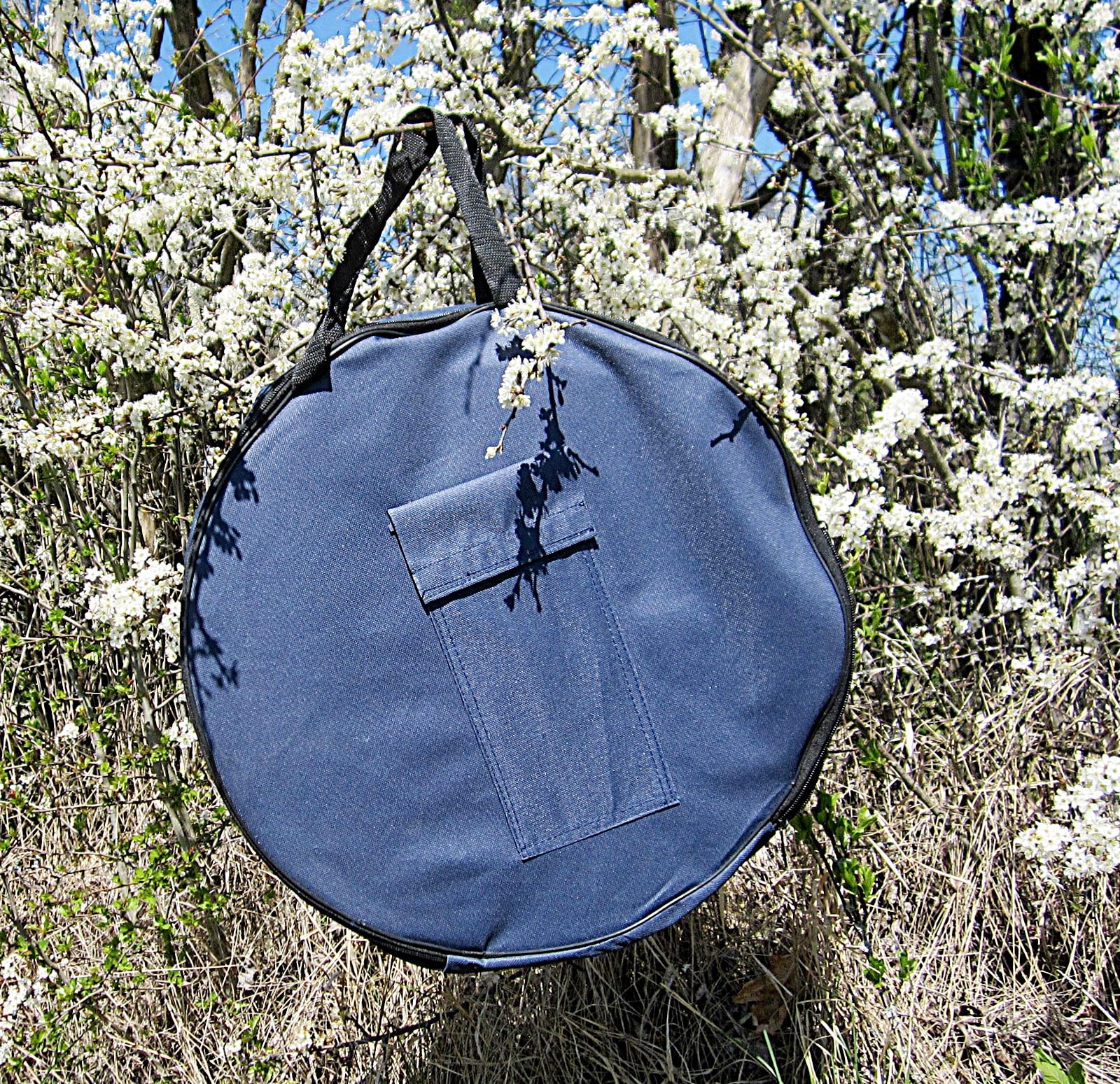 Ocean Drum - Tamburo con rumore marino per meditazione, misura 35,40,45 cm, 40 cm