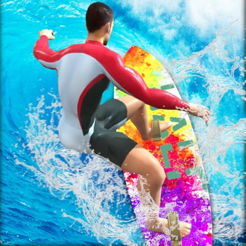 Extreme Water Surfing Stunts - Amazing Summer sports Simulator Game
