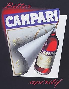 額縁付きポスター画　campari 楽天市場】イタリア製 ポスター カンパリ お酒 イタリアン
