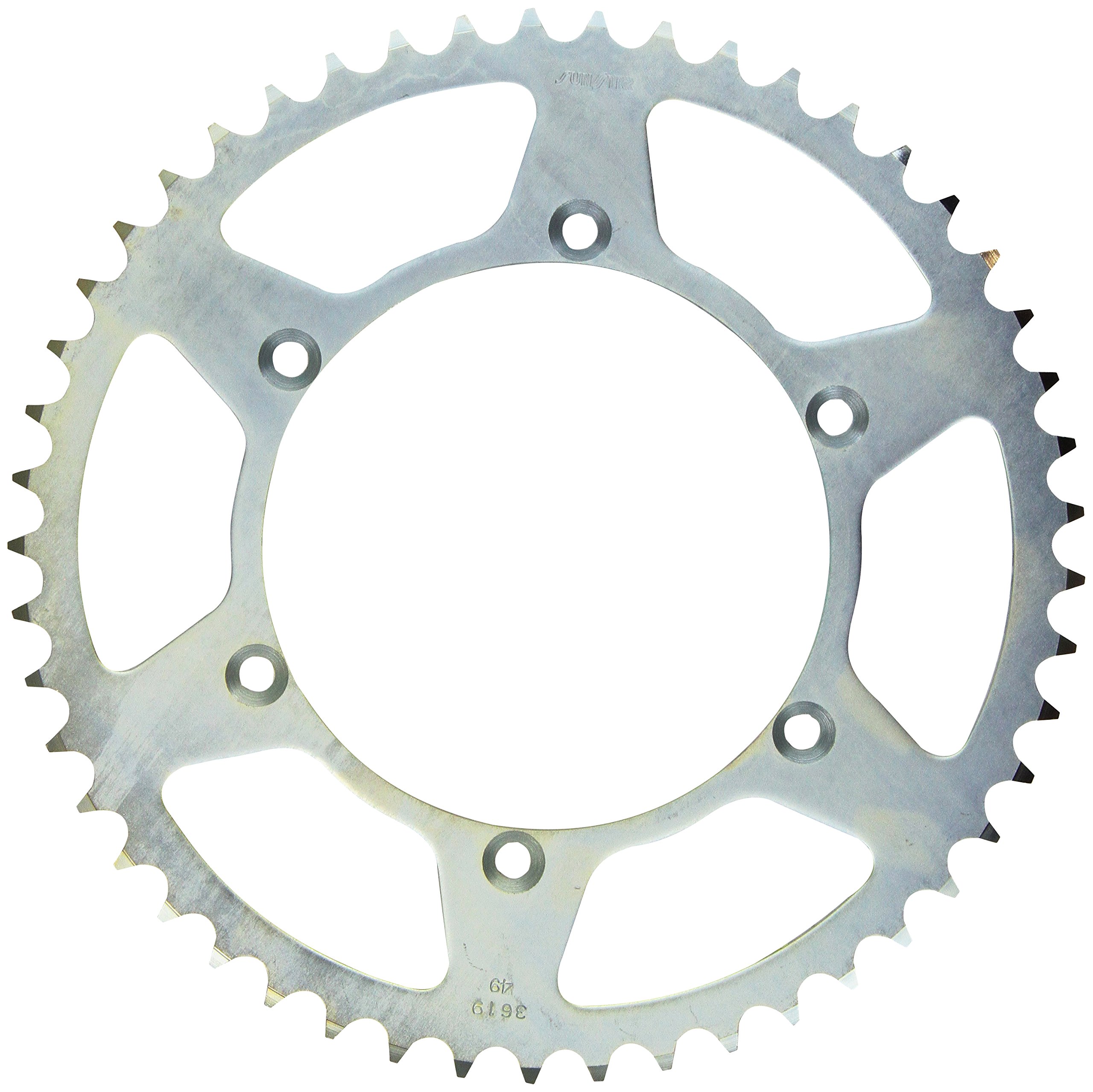 Amazon | Sunstar 2-361949 49歯 520 チェーンサイズ リアスチール 