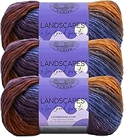 Vista 17 de Lion Brand Yarn - Hilo Landscapes (1 madeja), Desert Spring