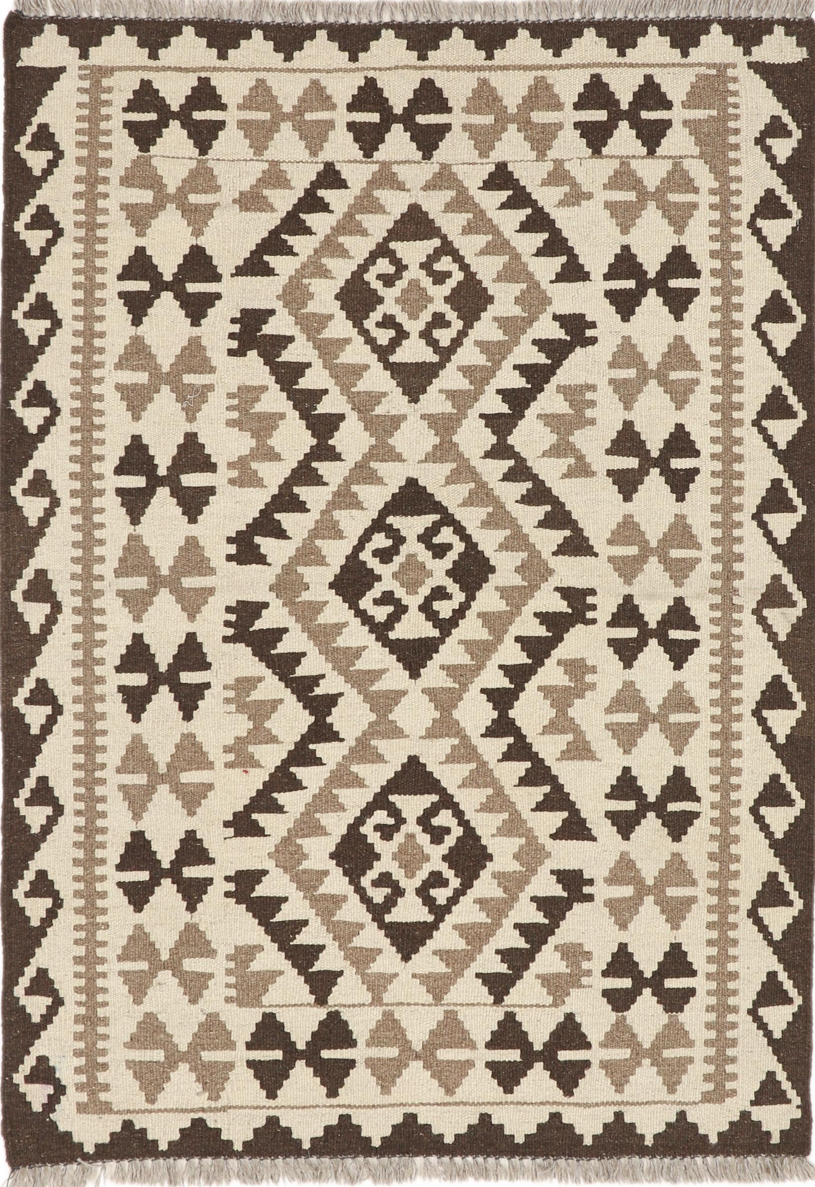 Tapis Kilim Afghan tissé à la main, l'âme de l'artisanat d'Orient en pure laine
