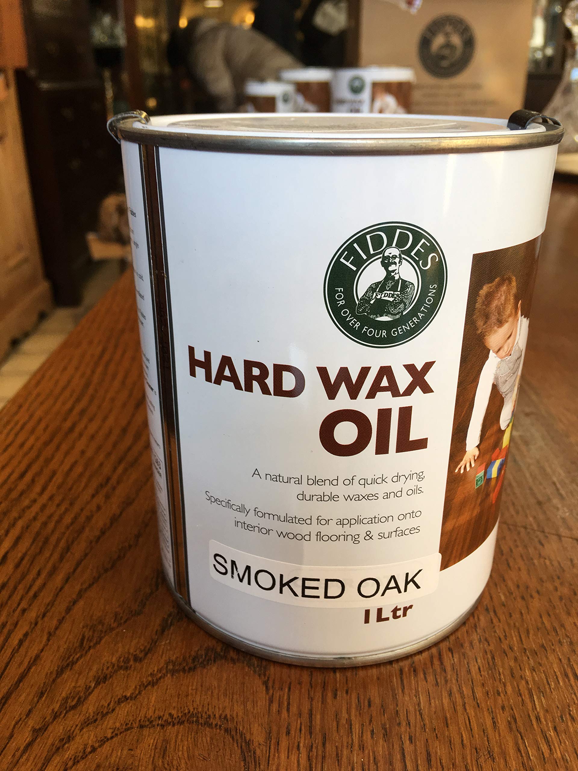 Buy Fiddes Hard Wax Oil 1 Litre Smoked Oak Online at desertcartINDIA
