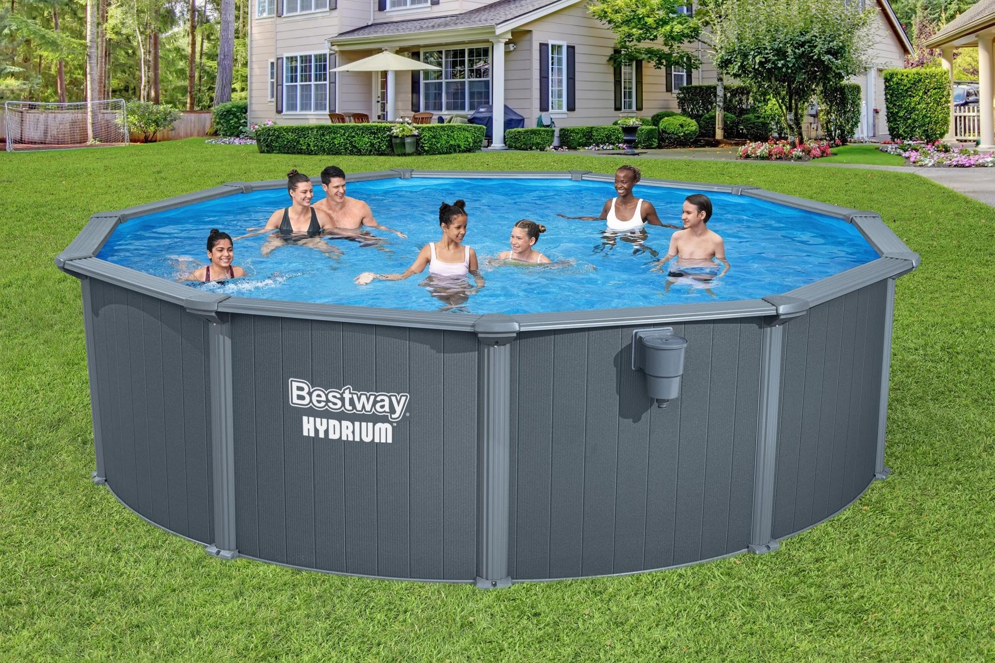 Conjunto de Piscina de 16' x 52"/4,88 MX 1,32 m