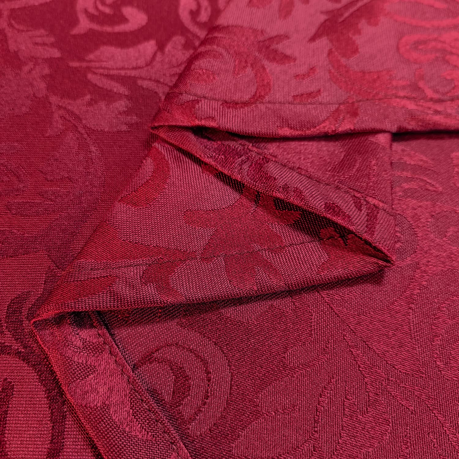 Mantel Rectangular Rojo De Poliéster De 60" X 96" Para Bodas - México