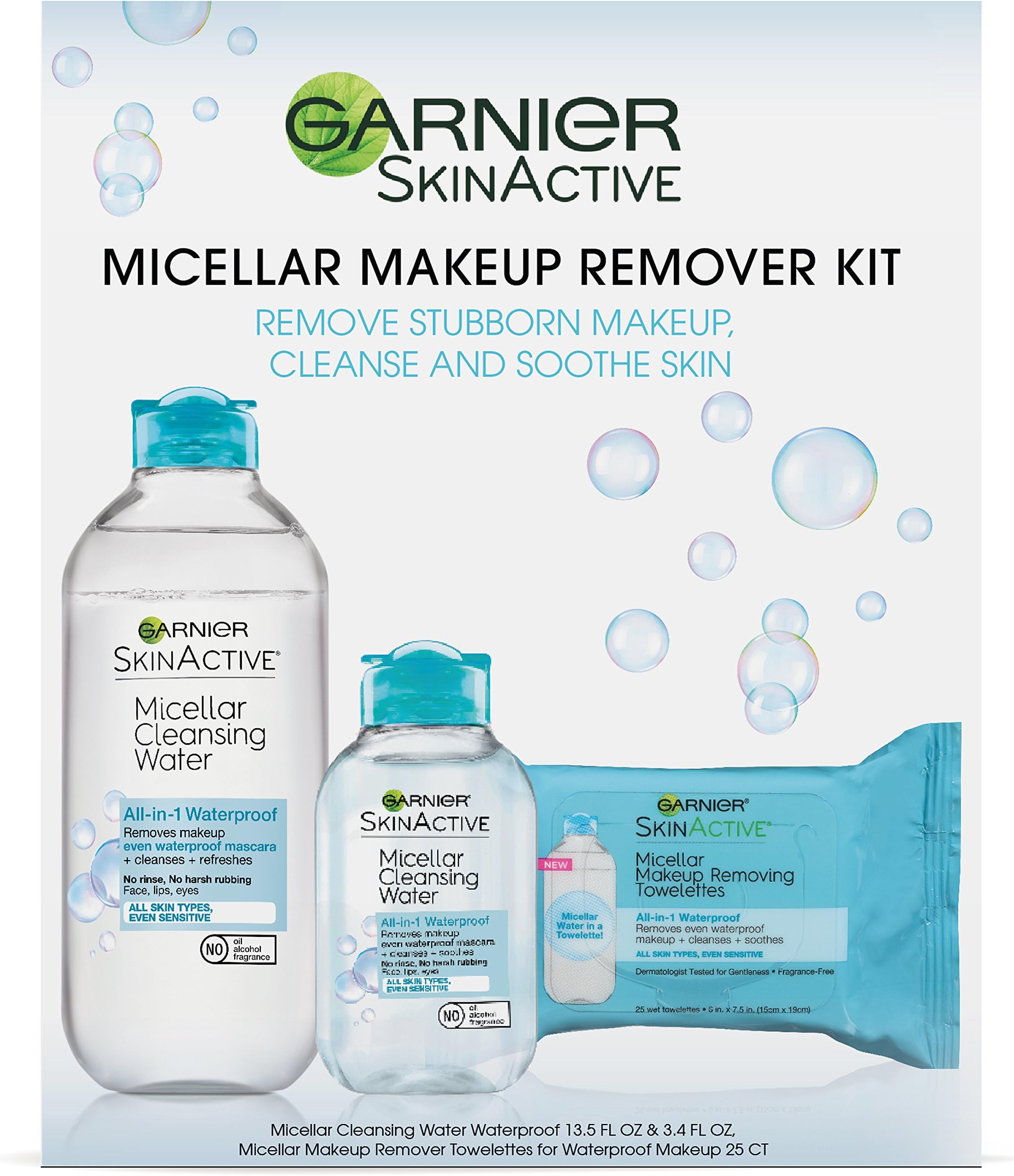 Garnier SkinActive Micellar Waterproof Makeup Remover Kit