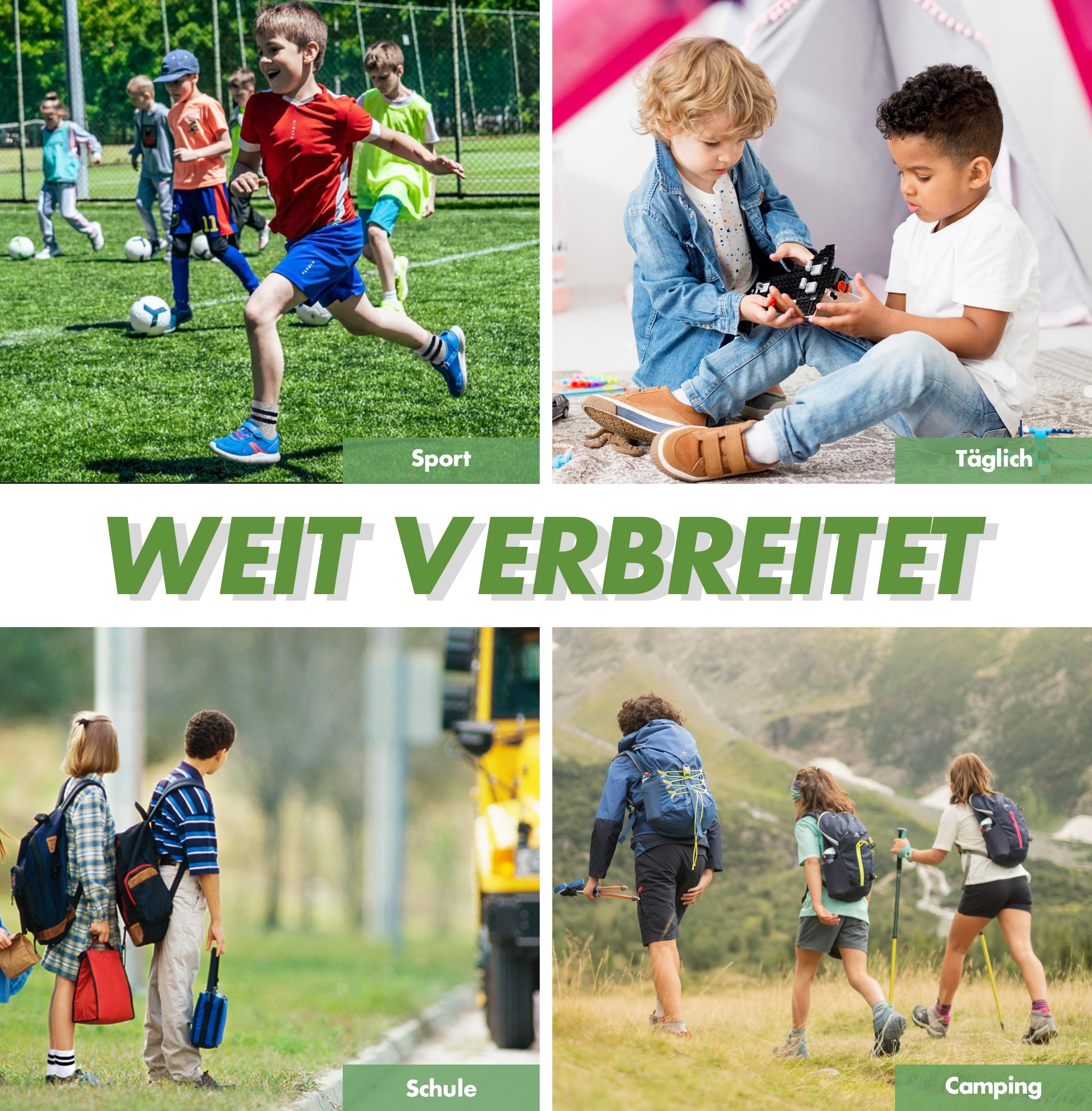 12 pares de calcetines de tenis para niños y niñas, calcetines deportivos unisex de algodón