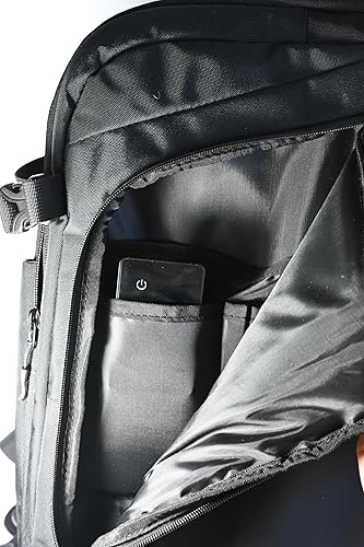 Miniatura 7 de Skywin Tarjeta de seguimiento de billetera (negro) - Localizador de billetera delgada para iOS Tracker Buscador de billetera para hombres y mujeres