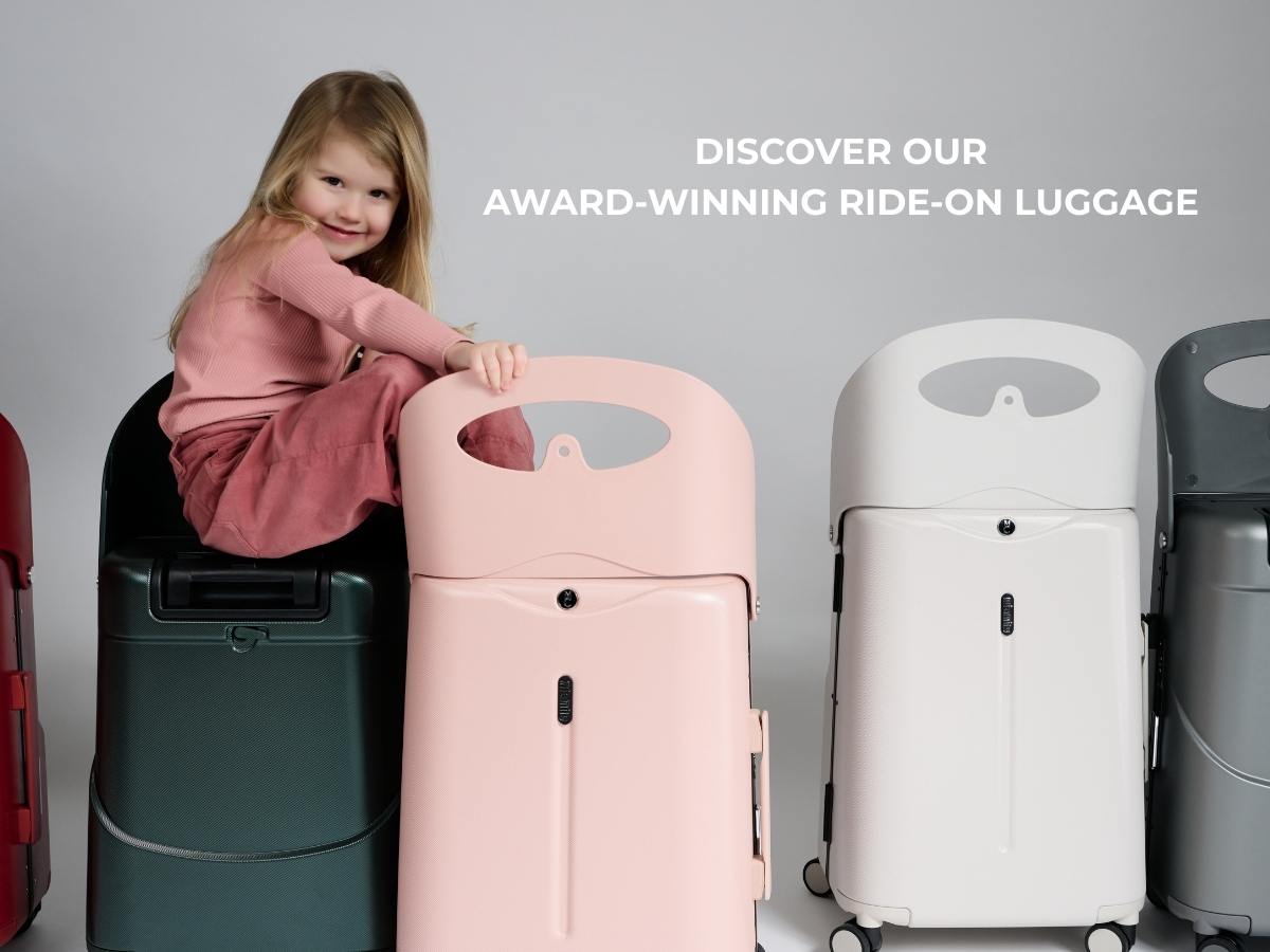 Amazon.com | MiaMily 4-Wheel Carry-On Luggage with Seat – Ride-On