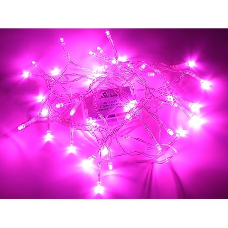 Pink battery fairy lights Clearance