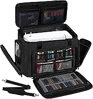 Vista 5 de Estuche de transporte para máquina de coser con múltiples bolsillos de almacenamiento para accesorios, bolsa de almacenamiento universal compatible