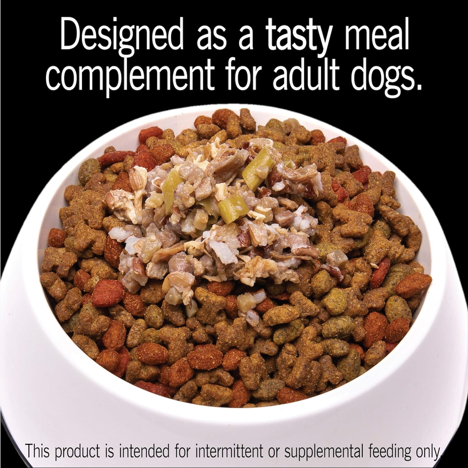CESAR SIMPLY CRAFTED Adult Soft Wet Dog Food Meal Topper Beef, Chicken, Purple Potatoes, Green Beans & Red Rice, (10) 1.3 oz. Tubs