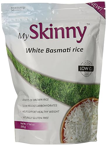 My Skinny Rice Arroz Basmati Low GI 1764 onzas paquete de 6