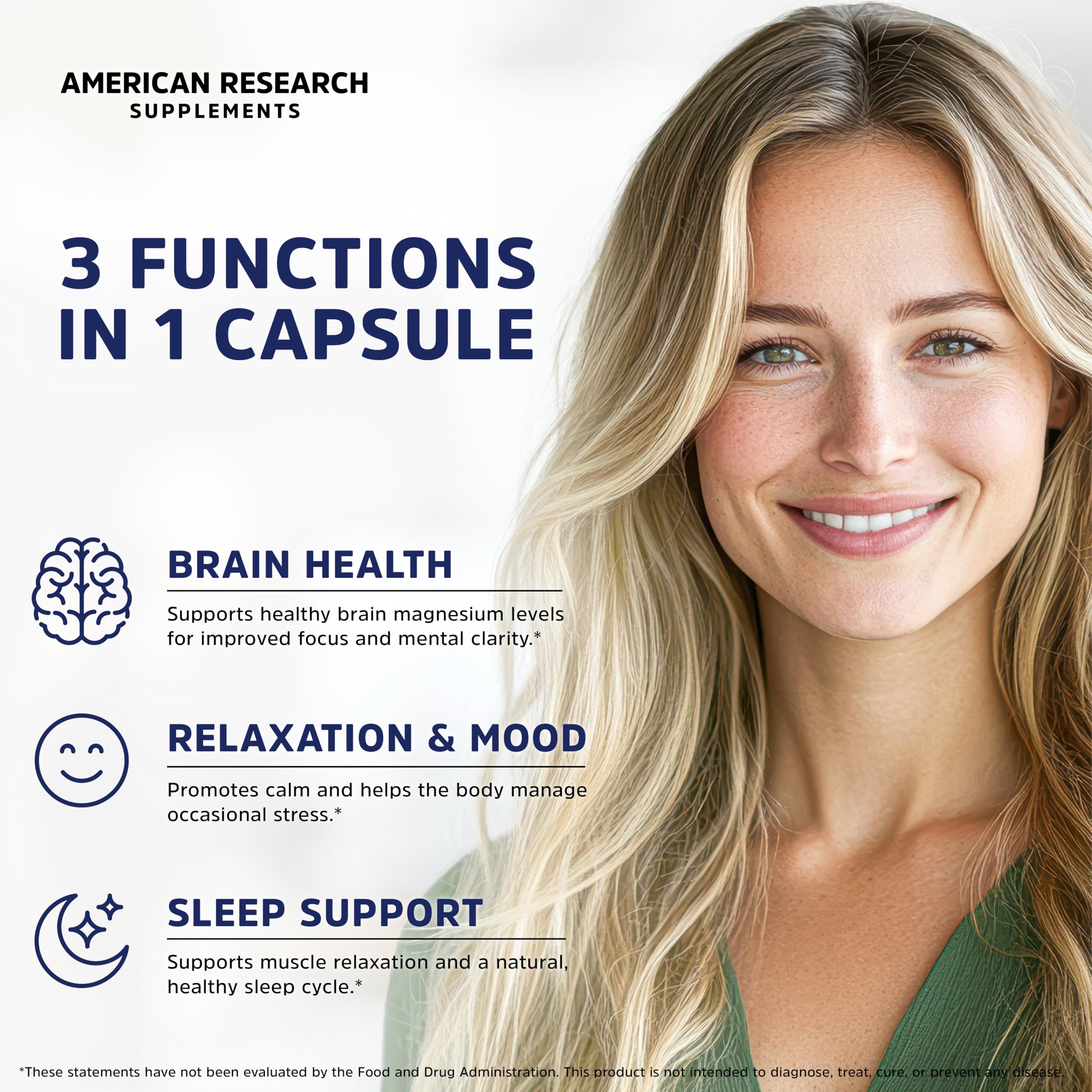 Magnesium L-Threonate Complex, 4 Bioavailable Magnesiums, Patented Magtein™ — Amazon image 2