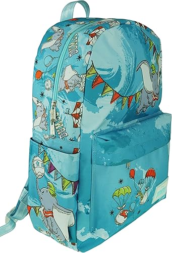 Miniatura 2 de Mochila clásica de Disney Dumbo con compartimento para laptop para escuela, viajes y trabajo (A22213-DUMBO)