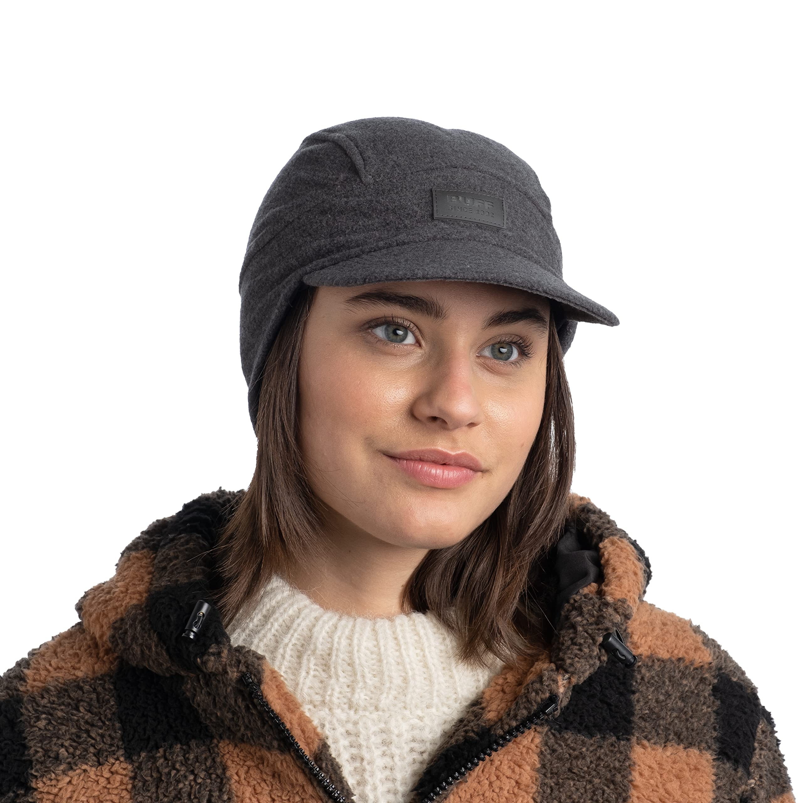 Buff Merino Wool Pack Cap Basecap Wollcap Merinocap Baseball Cap Wintercap Trasera Cerrada