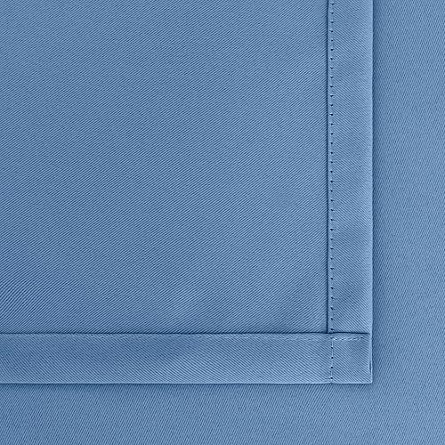 Miniatura 5 de BGment Cortinas opacas con bolsillo para barra y pestaña trasera para dormitorio, cortinas de oscurecimiento de habitación con aislamiento térmico