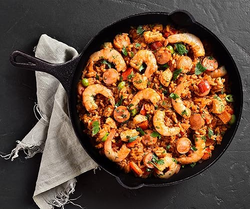 Miniatura 96 de Utopia Kitchen Sartén de hierro fundido de 6.5 pulgadas, sartén de hierro fundido, sartén pre-sazonada, utensilios de cocina seguros