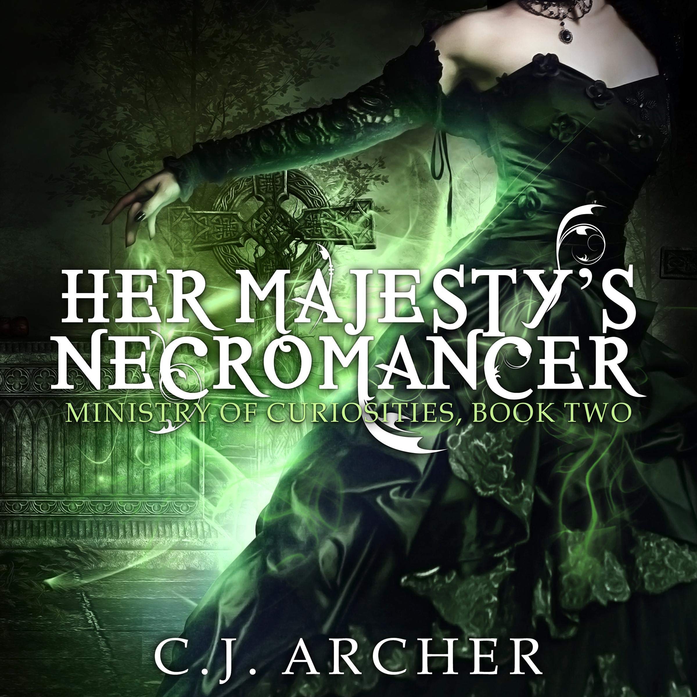 Cover art for Her Majesty's Necromancer