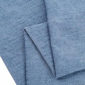 Chenille Fabric | Sofa Fabric Pillow, Sofa Cover, Pillowcase Customization | Home Decoration and Fashionable Soft Luxury| Blue, 39 * 57