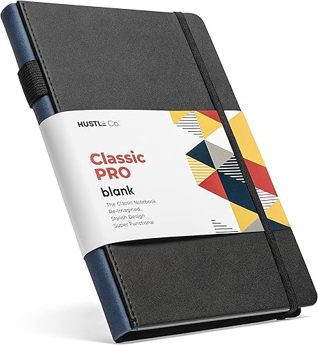 Cuaderno grueso en blanco con páginas sin forro, sin rayas, lisas, papel resistente a la tinta de 120 gsm para escribir, cuaderno de bocetos, 160