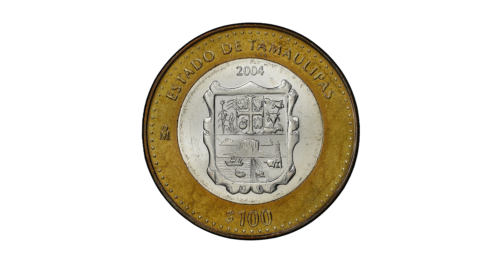 Amazon.com: 2004 Mo 100 Pesos Silver Bimetallic Coin. A Large Amazon.com: 2004 Mo 100 Pesos Silver Bimetallic Coin. A Large