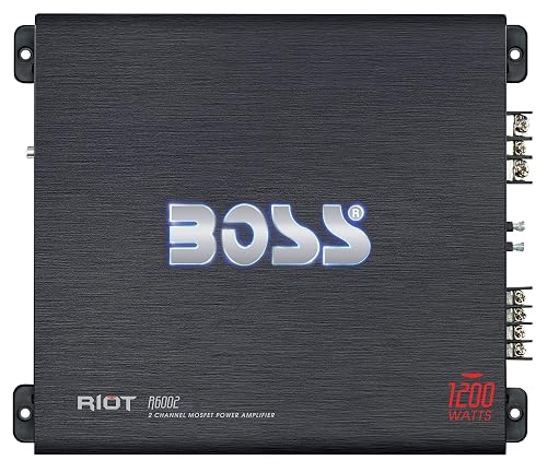 BOSS Audio Systems R6002 2 Channel Car Audio Amplifier