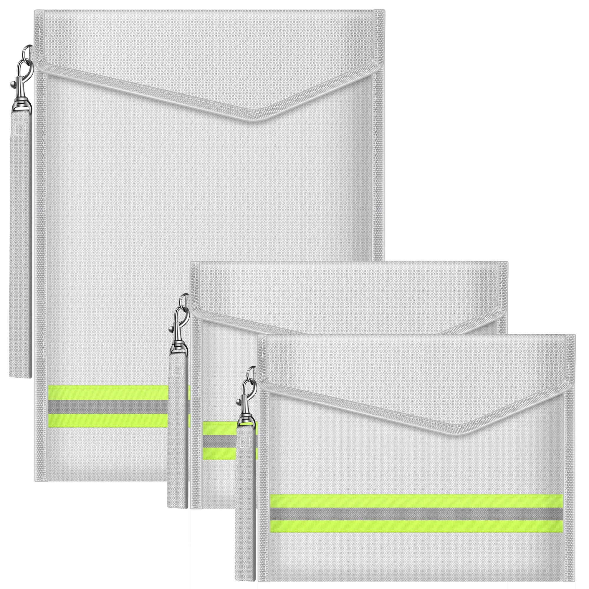 Feuerfeste Dokumententasche 2er Set - Wasserdicht Für A4 Unterlagen