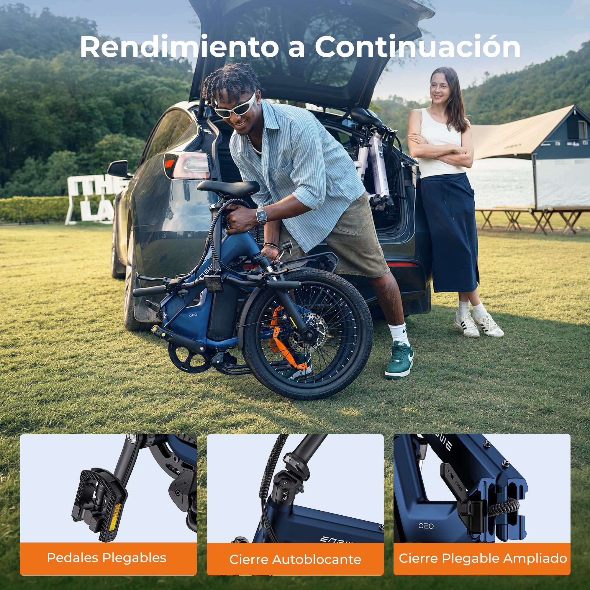 ENGWE O20 Boost Bicicleta Eléctrica Plegable