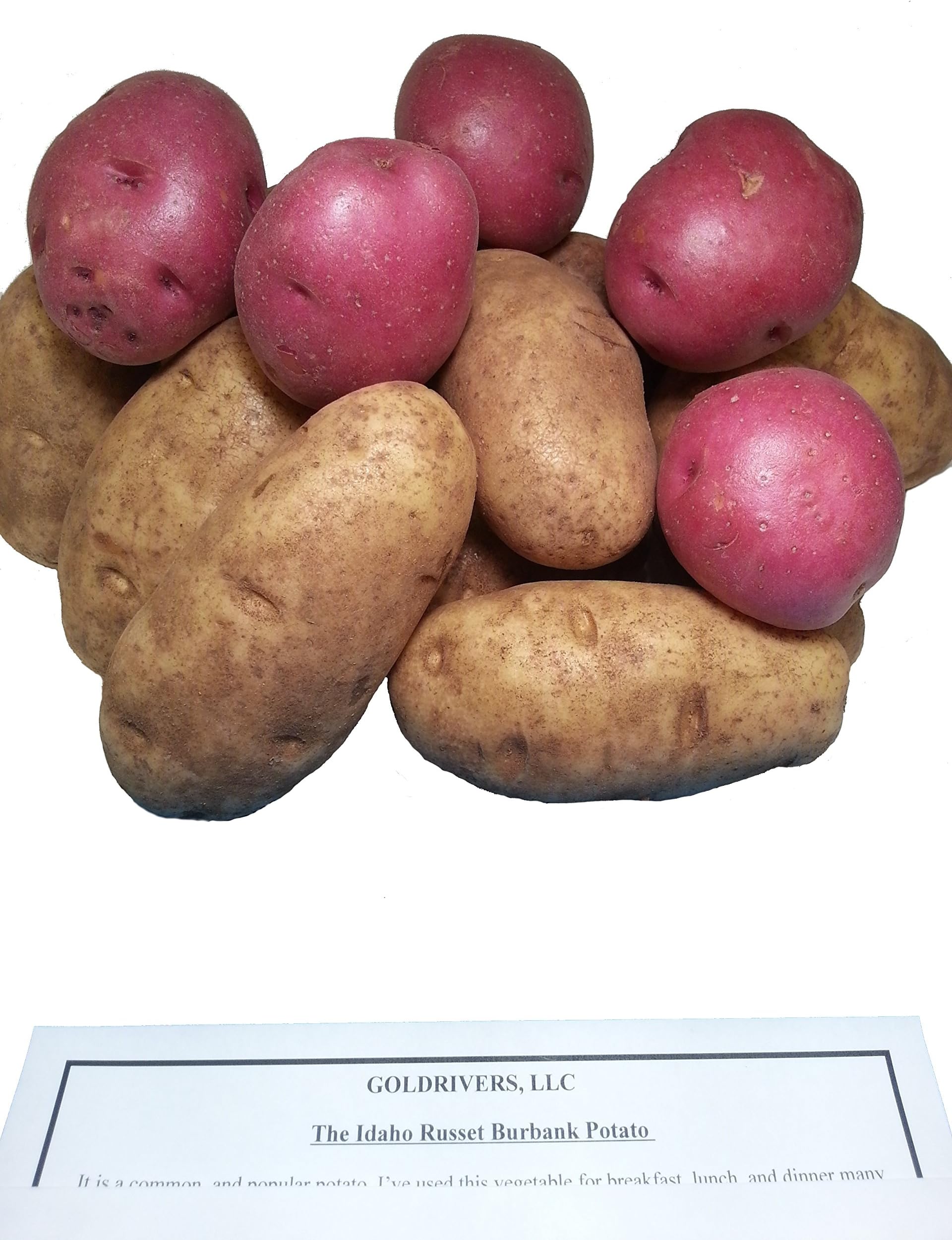 Potatoes Fresh Idaho Russet and Red Produce Bundle