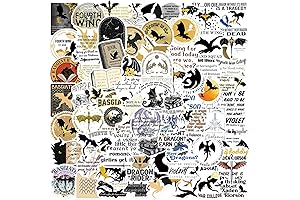 100-Piece Fourth Wing Sticker Assortment
