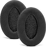 Vista 7 de WC Freeze Cooling Gel Earpads - Compatible with HyperX Cloud, Steelseries Arctis, ATH M50X, G Pro X & More - Major Comfort Upgrade & Cooler for Negro