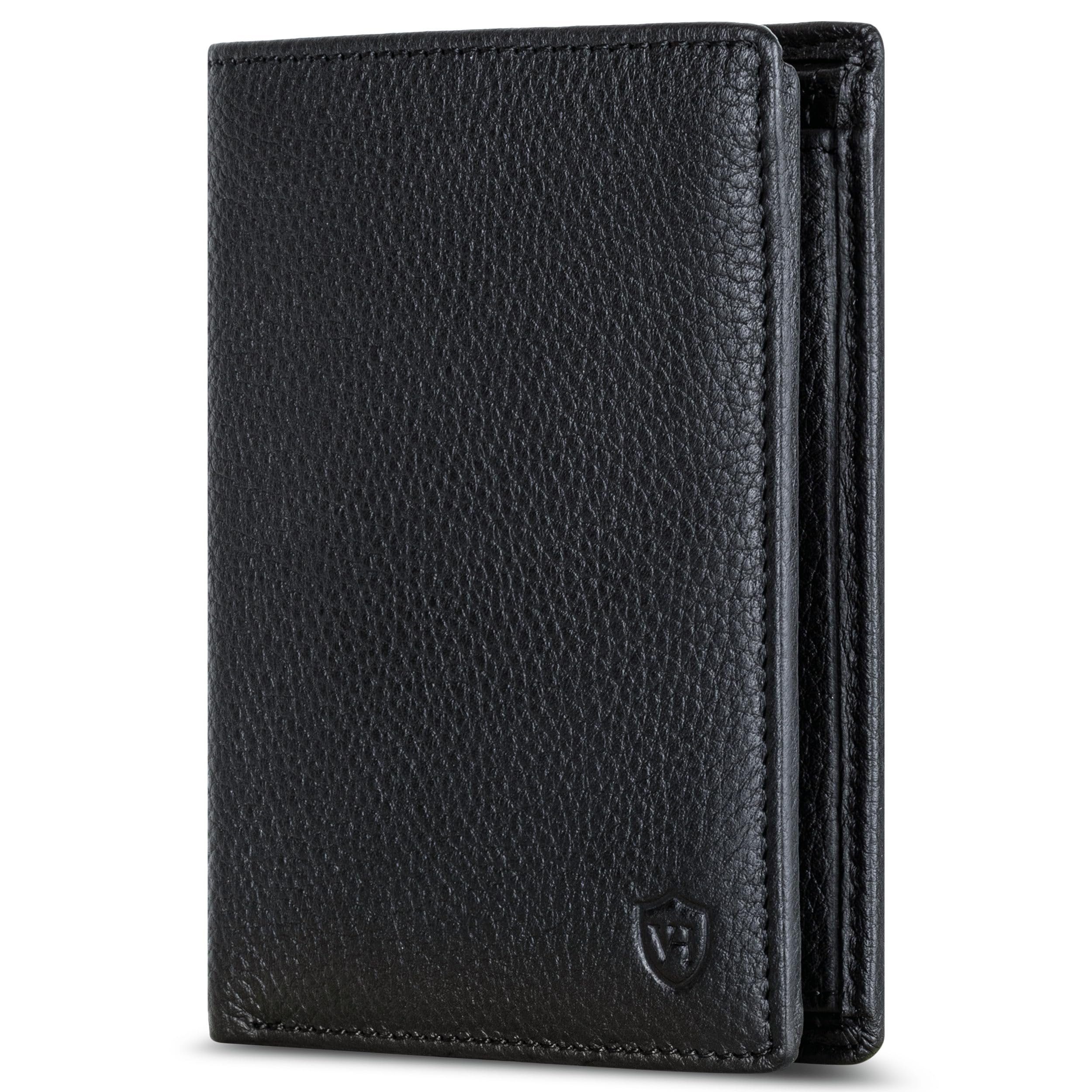 VON HEESEN Leder Geldbörse RFID Schutz I Echtleder Geldbeutel für Damen & Herren I Portemonnaie Brieftasche Wallet Portmonee