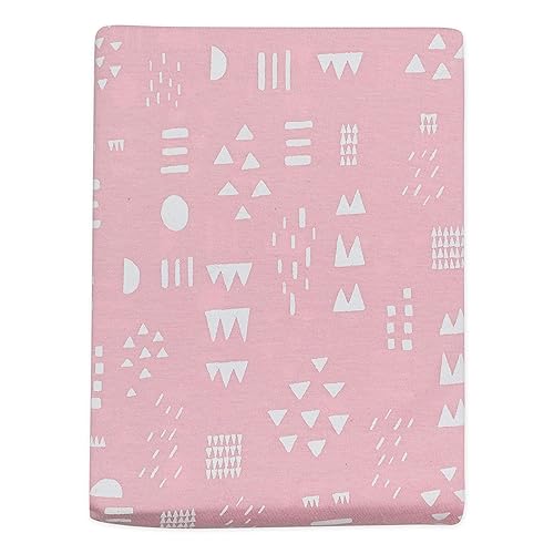 Miniatura 3 de HonestBaby Sábanas bajeras para cuna para colchón estándar, mini estampados 100% algodón orgánico para bebés, niños, niñas y unisex (LEGACY), patrón