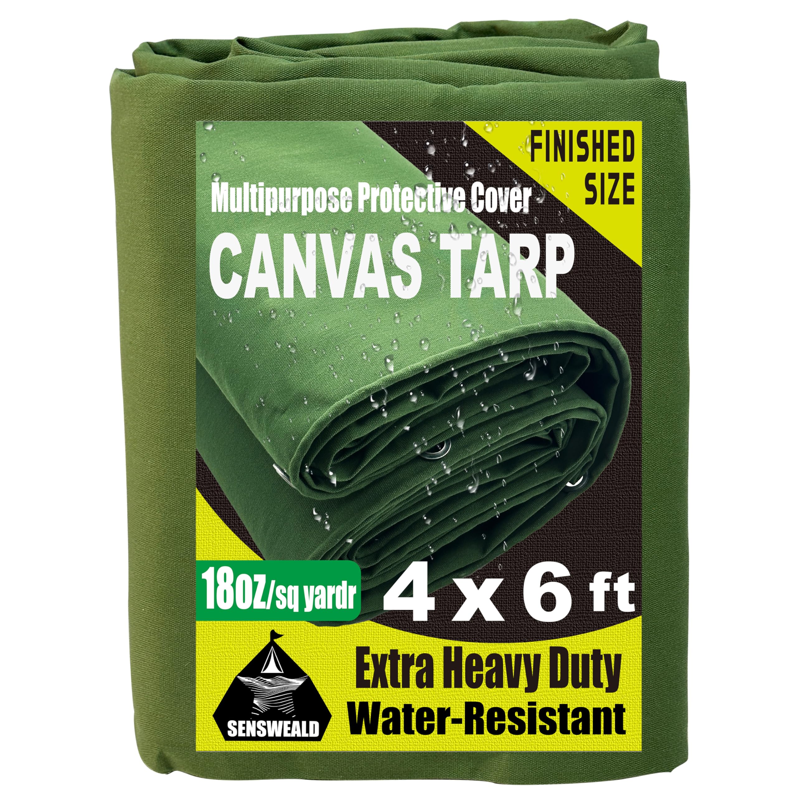 Waxed Canvas Tarp 3×4 Waxed Canvas Tarp | Bushcraft Camp - YouTube