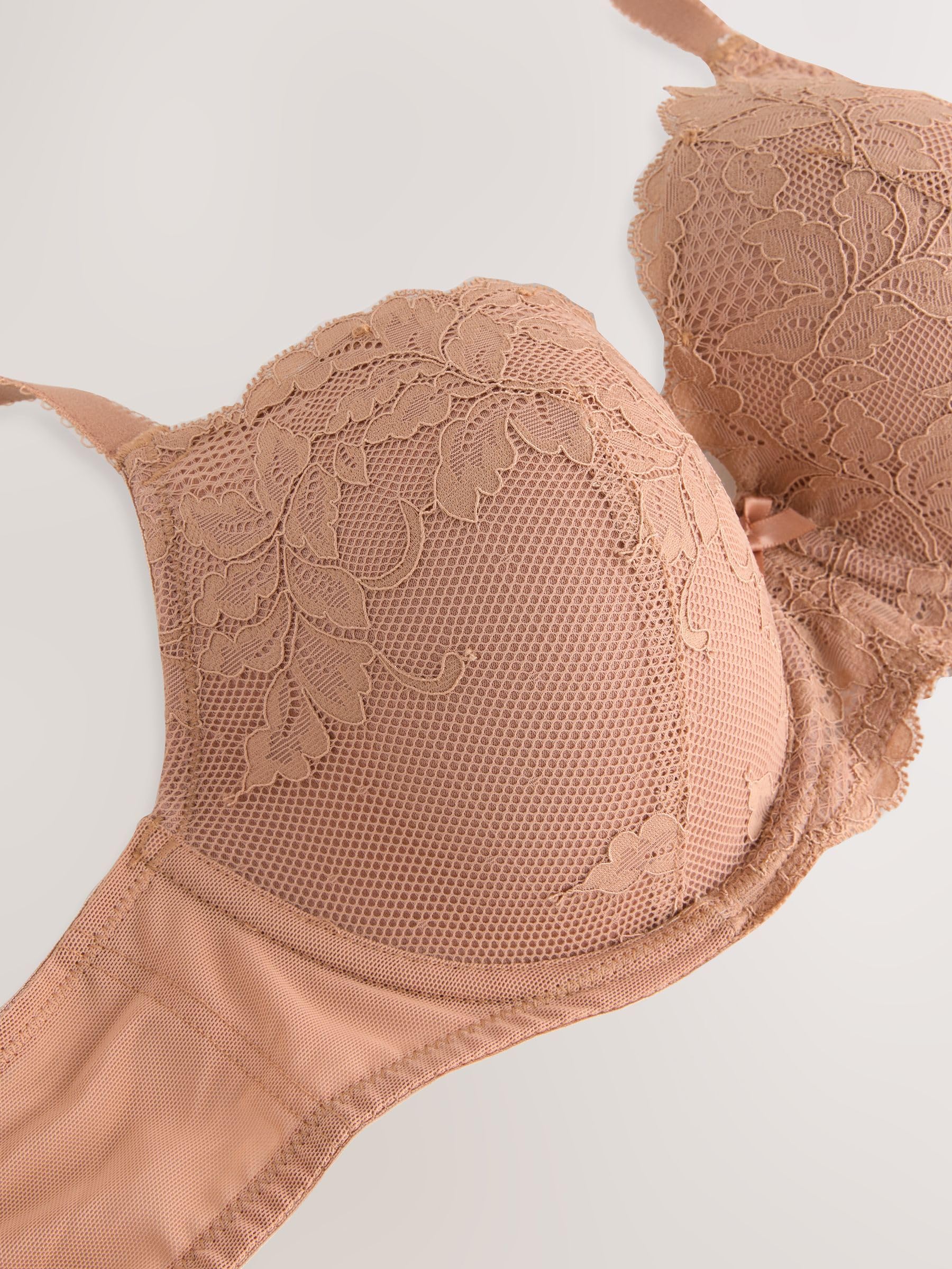 NEXT Brasier balconette acolchado ligero DD+ para mujer en paquete de 2