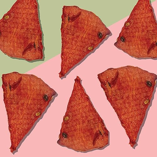 Miniatura 5 de Rebanadas de sandía deshidratadas 3 onzas más de 20 rebanadas