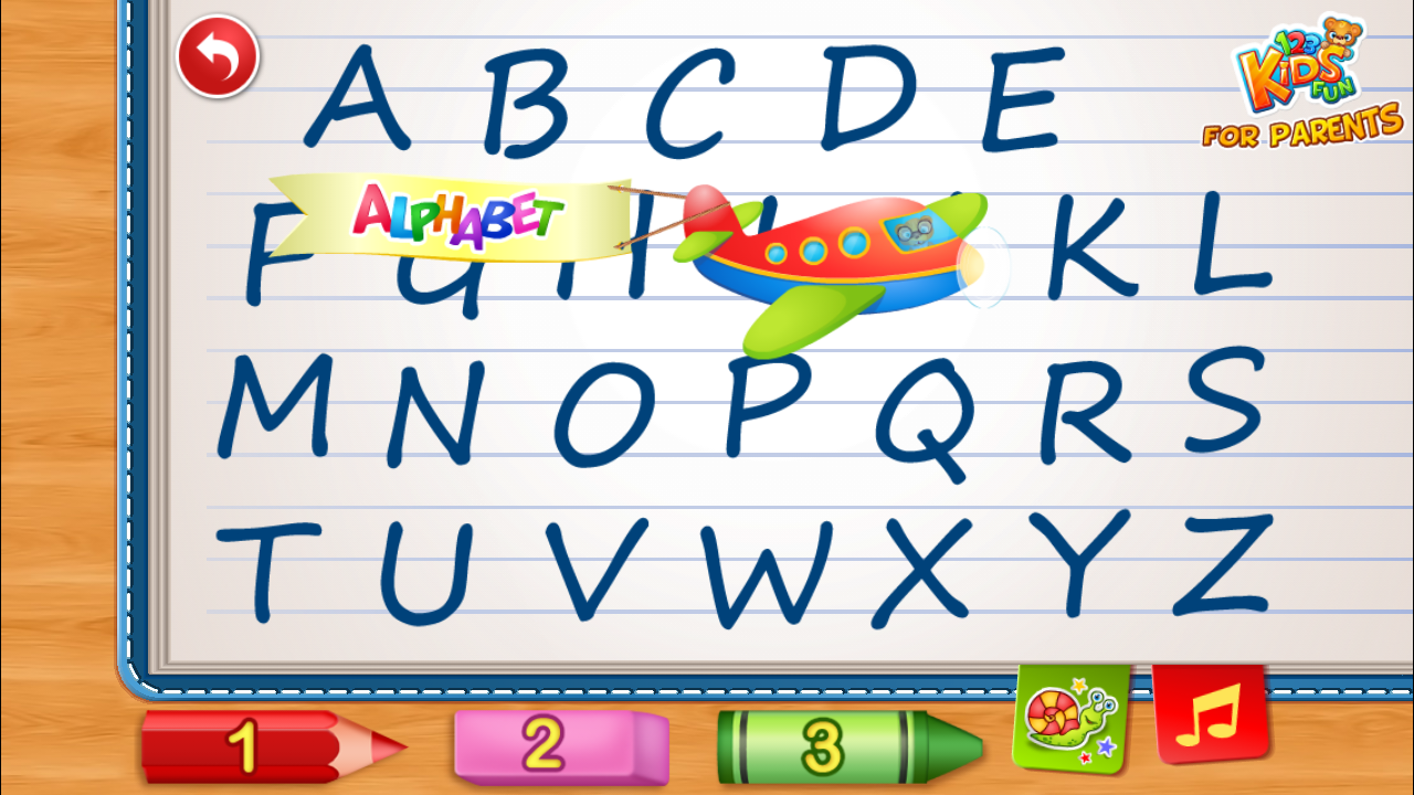 123 Kids Fun ALPHABET - Educational Alphabet Game for Preschool Kids ...