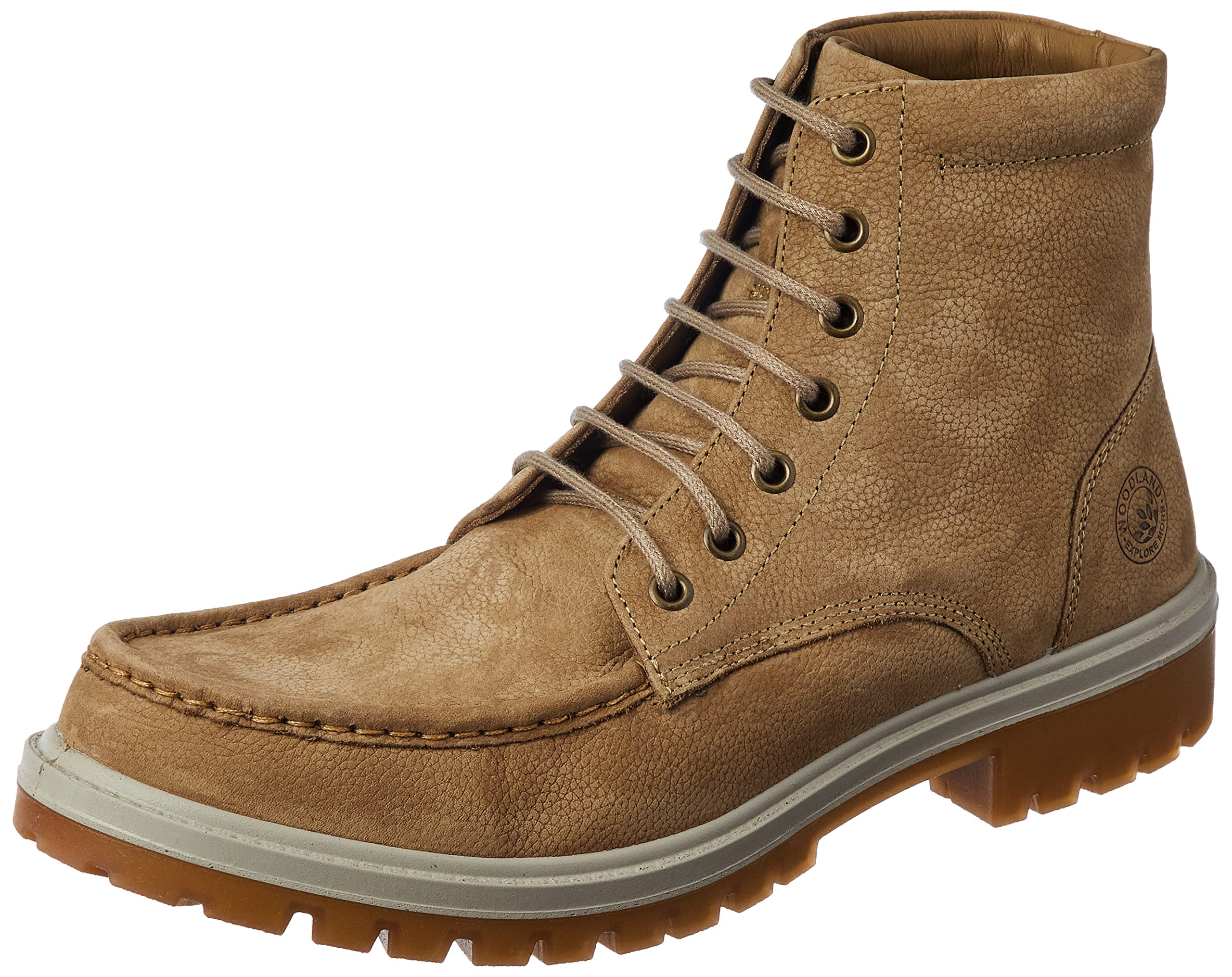 Woodland Mens Khaki Leather Boots-7 UK (41 EU) (GB 2660117ONW) (B0BR5R9WBW) Amazon Price History, Amazon Price Tracker