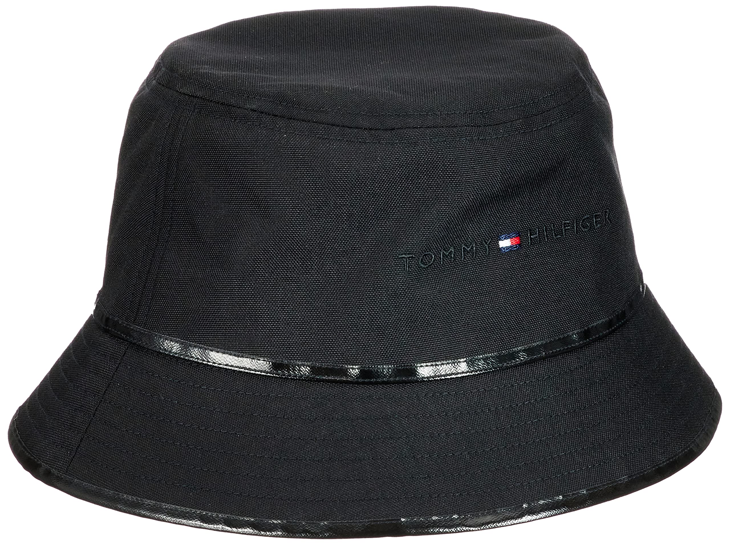Tommy Hilfiger Men's Th Cordura Bucket Am0am11369 Hats, Black (Black), One Size