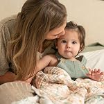 aden + anais Essentials Dream Blanket, Muslin Baby Blankets for Girls & Boys, Lightweight Newborn Nursery & Crib Blanket, Unisex Toddler & Infant Bedding, Shower & Registry Gift, Butterfly Garden