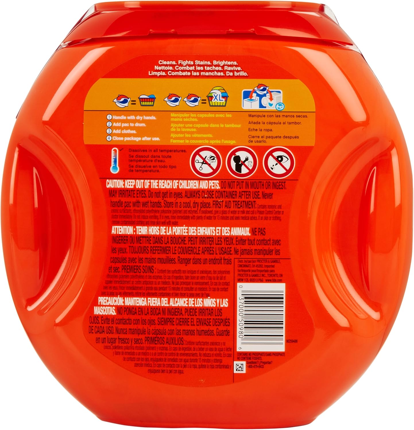Tide PODS Laundry Detergent, Alpine Breeze Scent, 72 Count