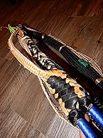 Vista 6 de Alligator EPT - Cuerda de toro de nailon negro sobre bronceado Poly Pro 9/7 mano izquierda suave 3/4 x 3/4 toros Rodeo 16