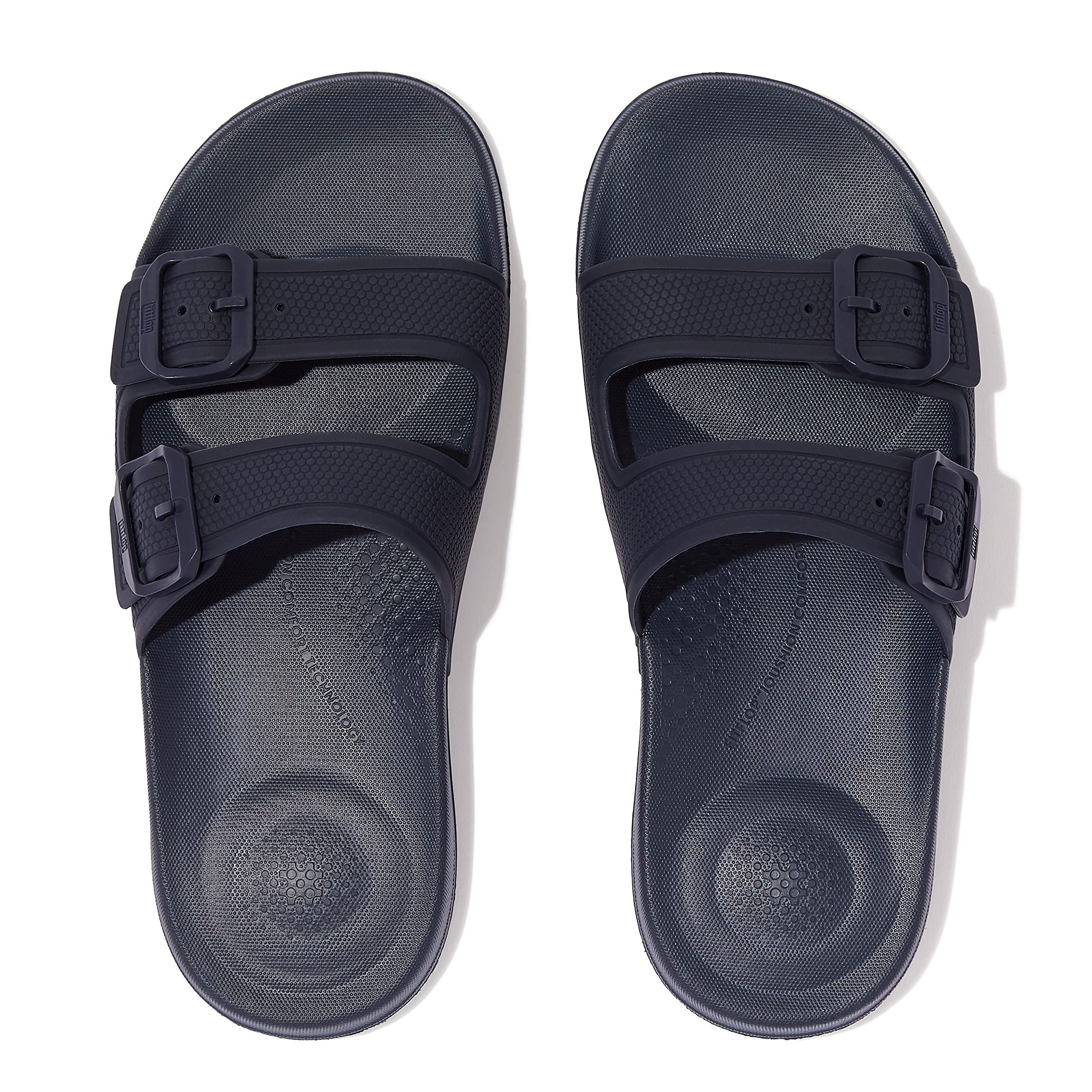 Fitflop Sandalias de Hebilla de Dos Barras Perladas Iqushion, deslizantes Mujer