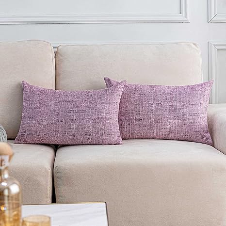 blush pink rectangle cushion